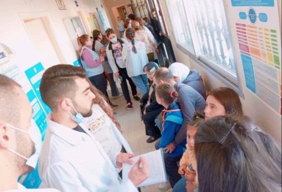 News: زيارة طلاب السنة الرابعة في كلية التمريض مركز القدموس الصحي